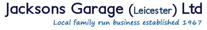Jacksons Garage (Leicester) Ltd